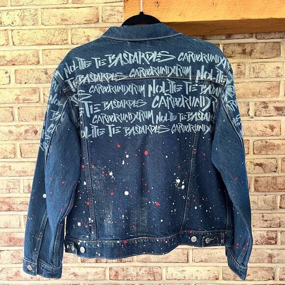 NWT: LIMITED LEVI'S Handmaid's Tale Collab Denim Jean Jacket XL (H-157) - Picture 2 of 12